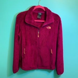 Women’s North Face Pink Fur jacket